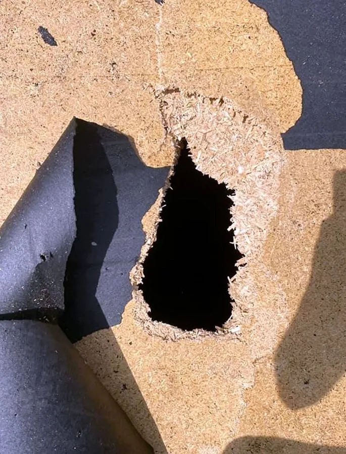 Slide of Delaney Park Roofing