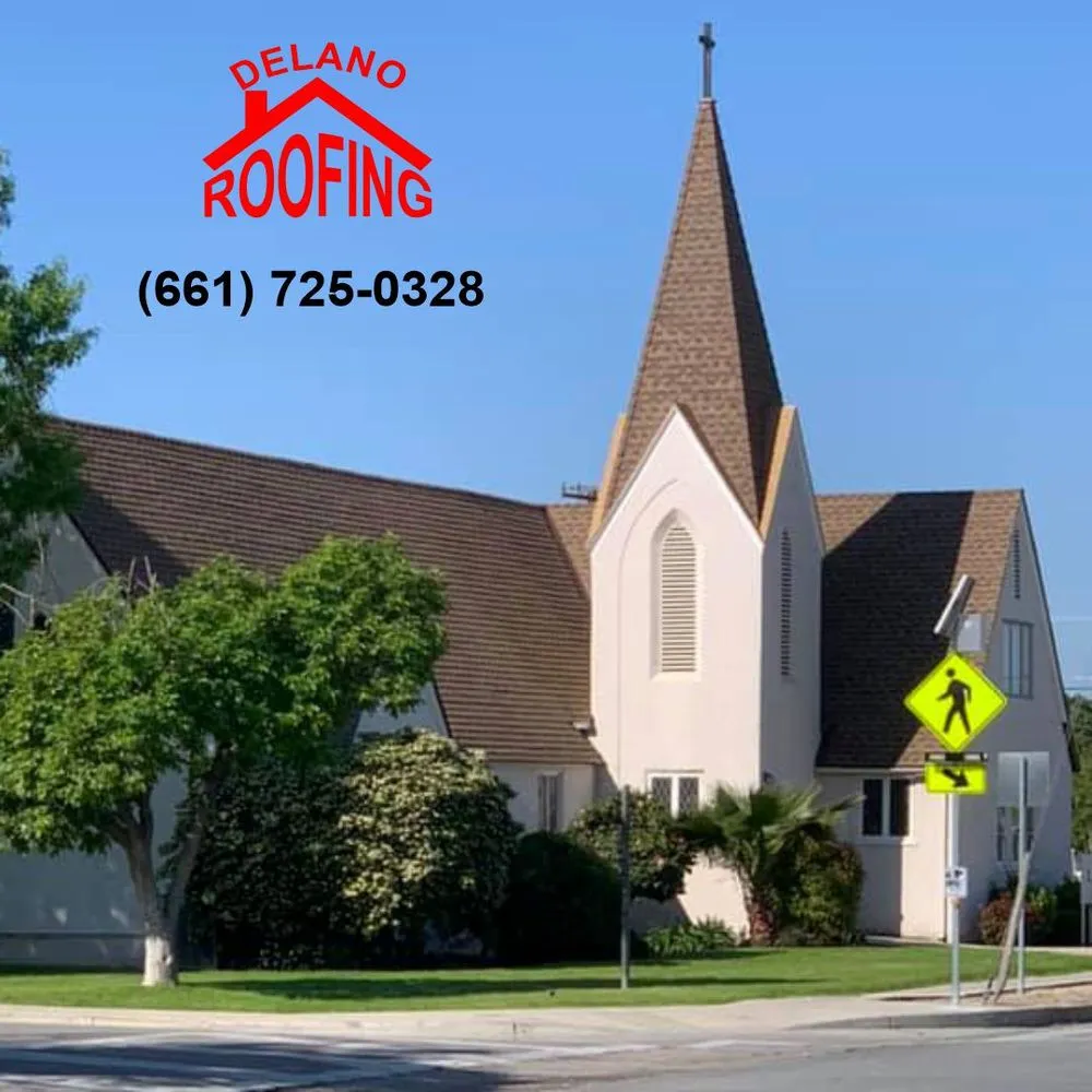 Slide of Delano Roofing