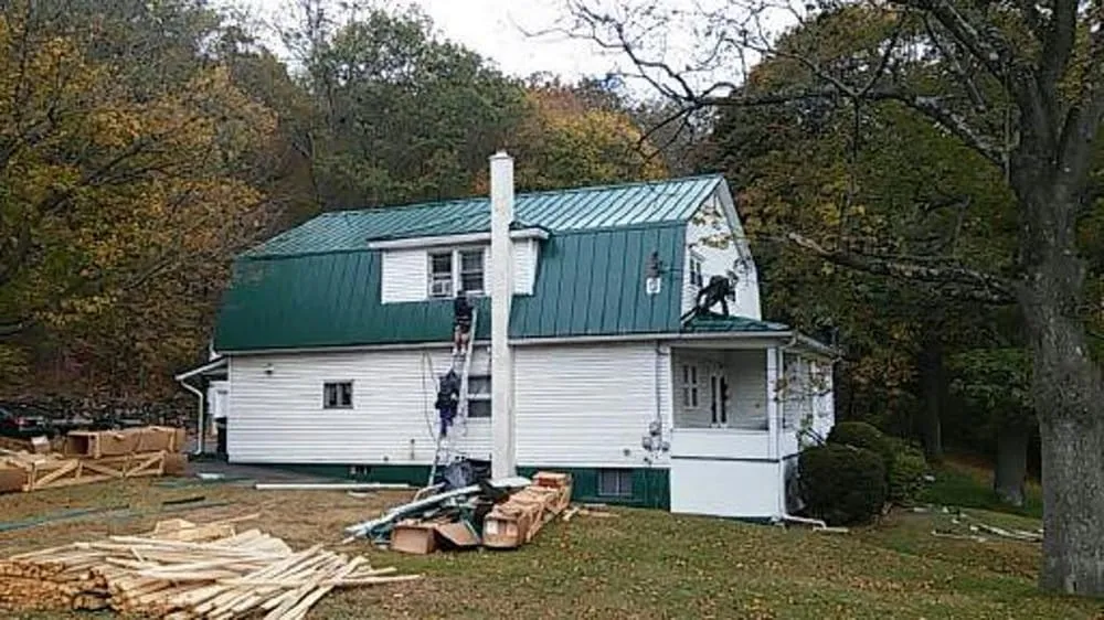 Expert roof replacement after storm damage in Blakeslee, PA by Deleo Brothers Contracting