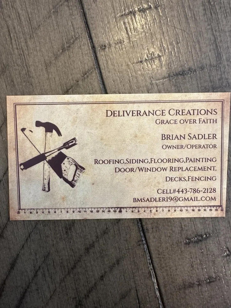 Slide of Deliverance Creations