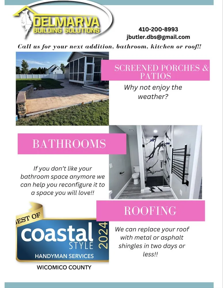 Slide of Delmarva Building Solutions