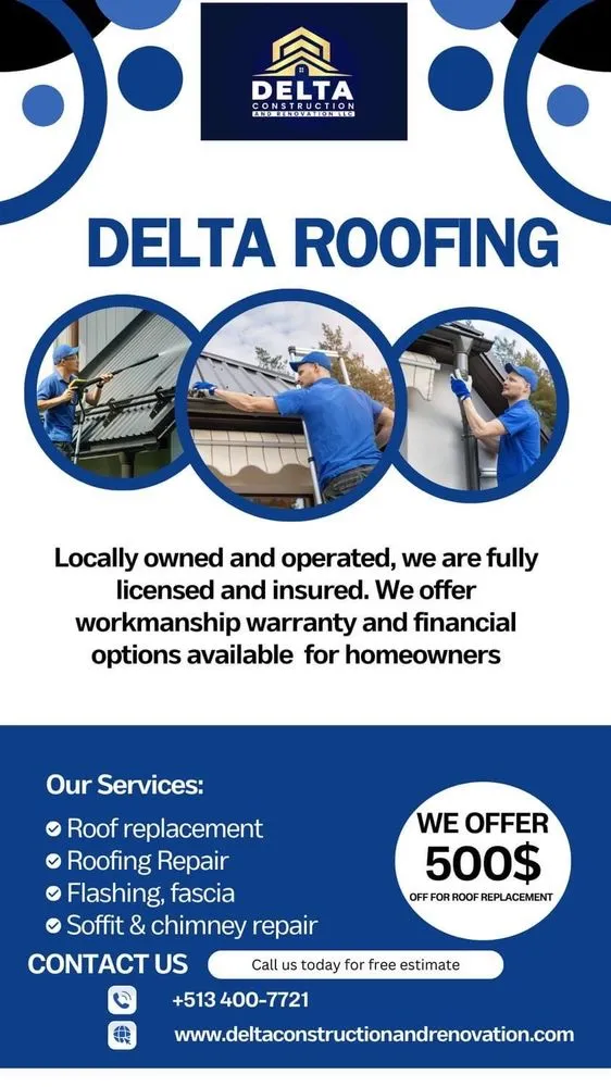 Top-rated metal roofing installation near you across West Chester Township, OH - Delta Construction and Renovation