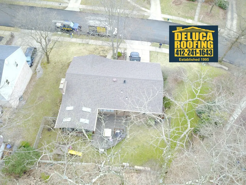 Licensed roof installation in Pittsburg, PA - DeLuca Roofing
