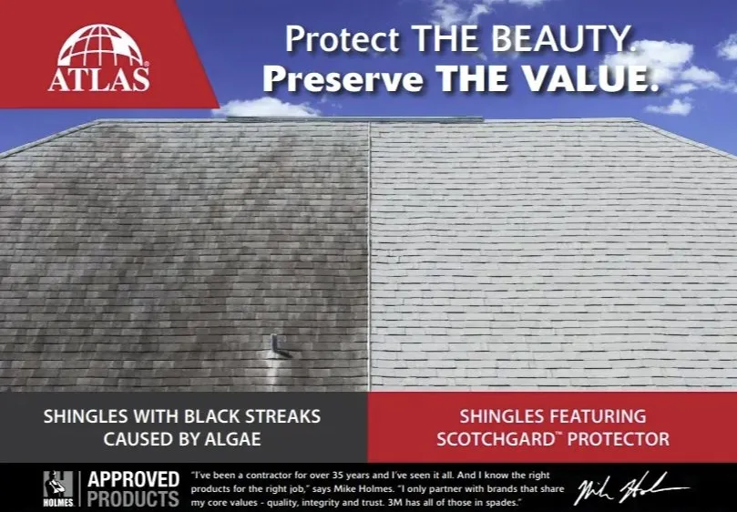 Slide of Deluxe Roofing