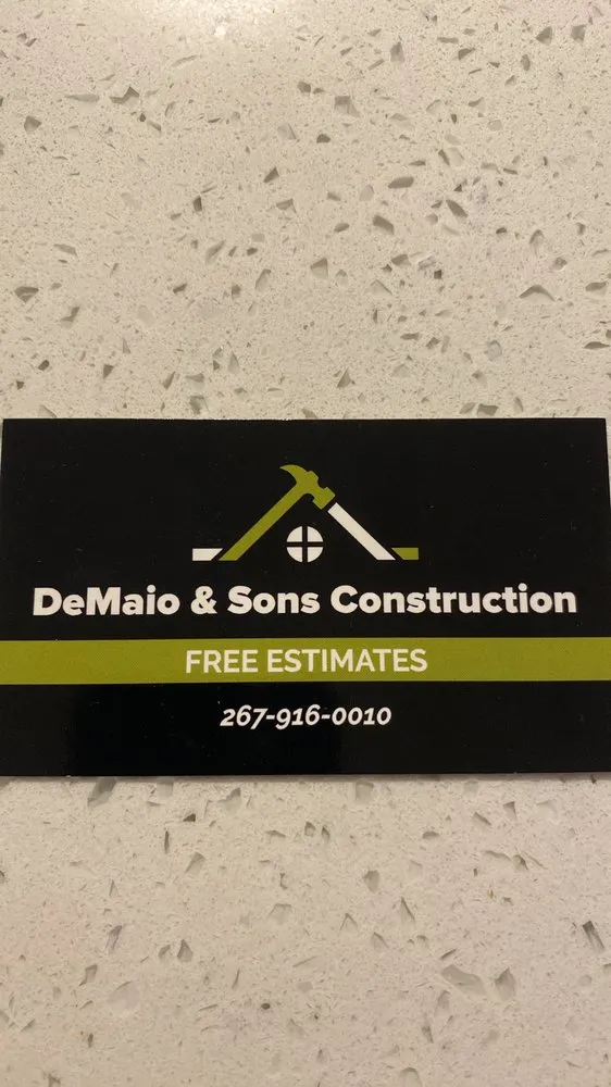 Slide of Demaio & Sons Construction