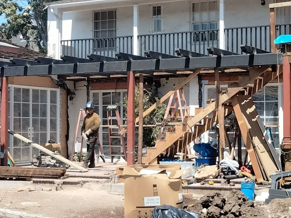 Slide of Demolition and Construction