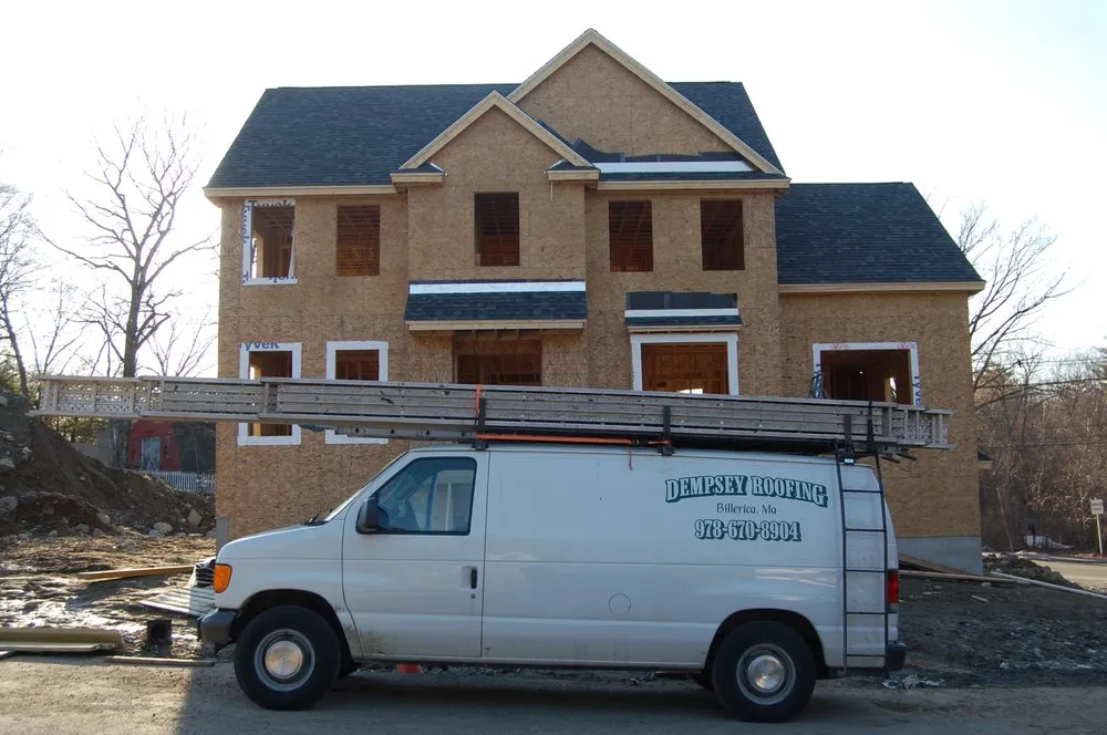 Slide of Dempsey Roofing