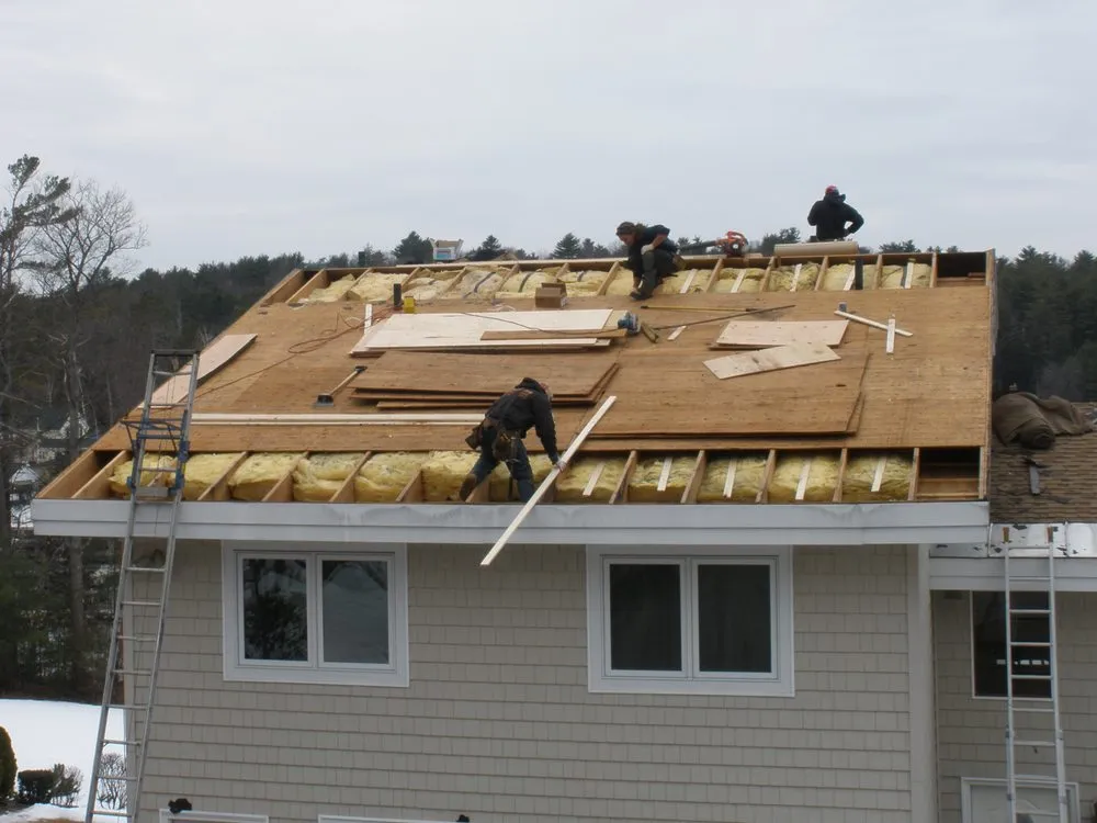 Slide of Dempsey Roofing