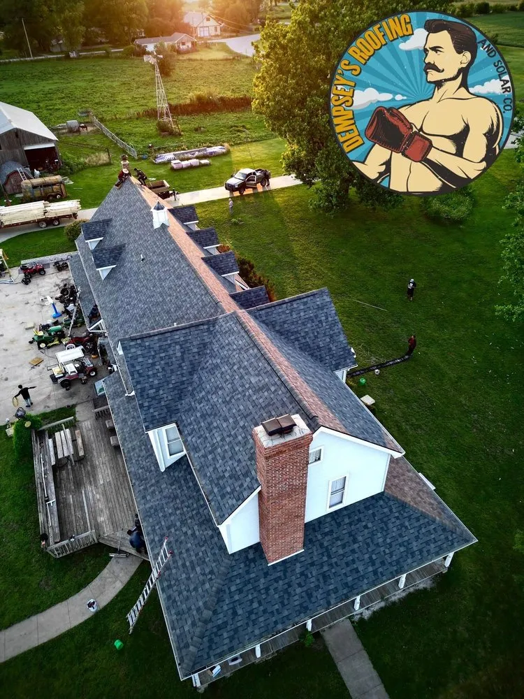 Slide of Dempsey's Roofing and Solar