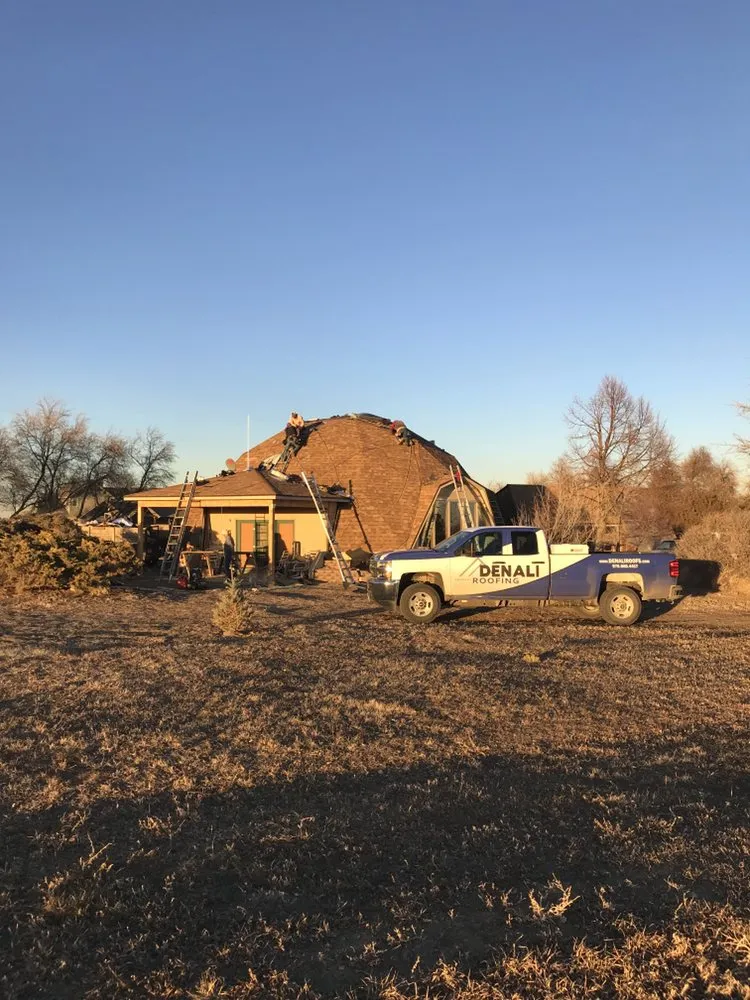 Slide of Denali Roofing