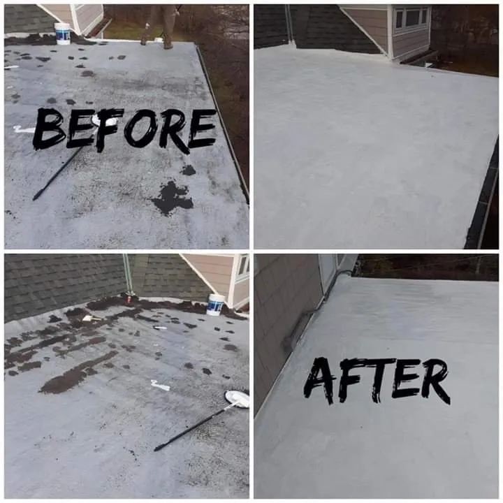 Slide of Denney’s Roofing