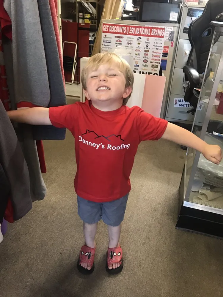 Slide of Denney’s Roofing