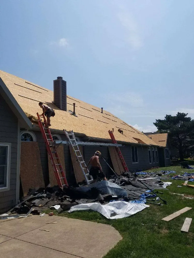 Slide of Denney’s Roofing