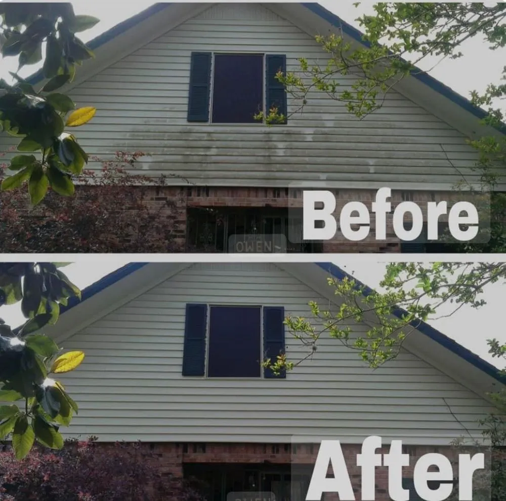 Slide of Denton's Roofing & Outdoor Solutions