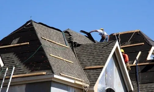 Slide of Denver Roofing Guys