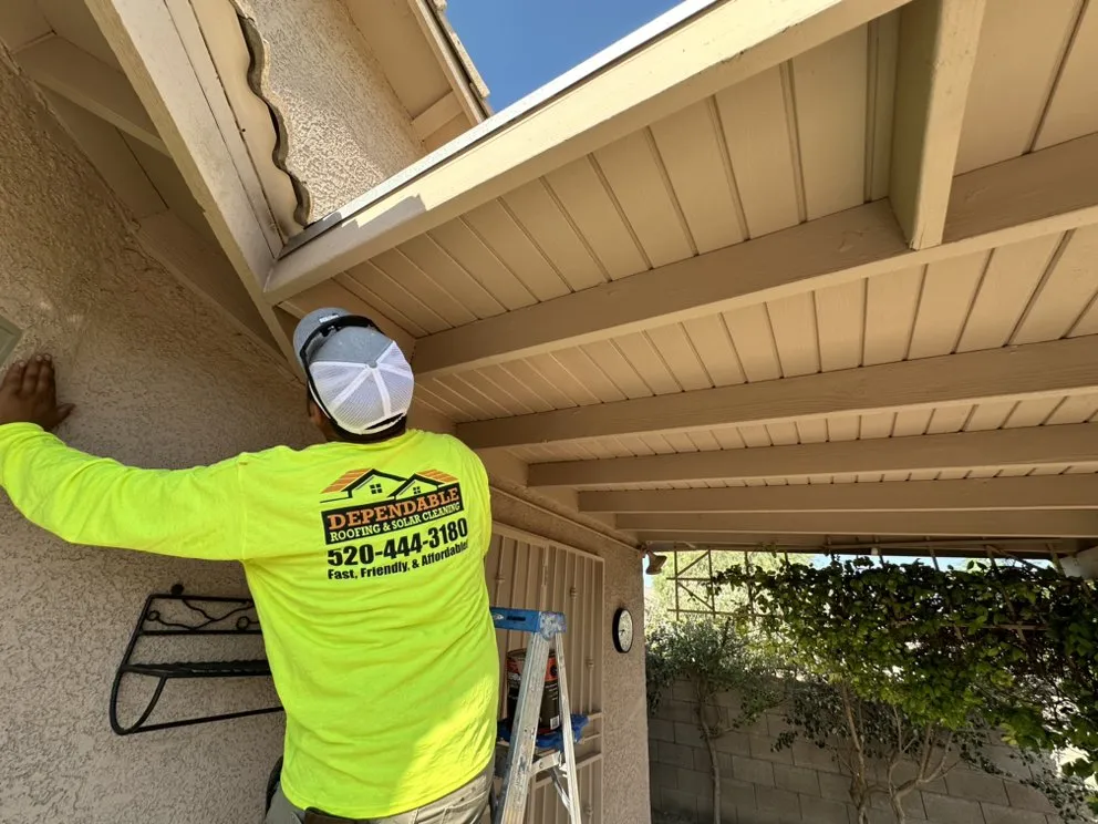 Slide of Dependable Roofing & Solar Cleaning