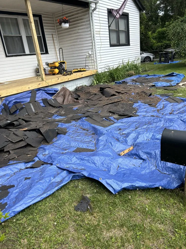 Slide of Deramus Roofing