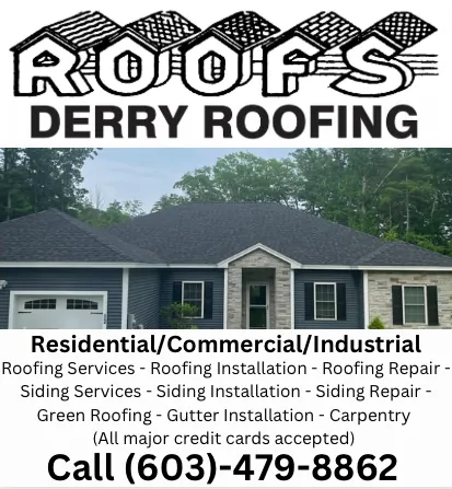 Slide of Derry Roofing