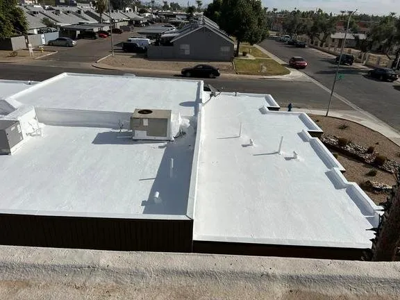 Slide of Desert Foam Roofing