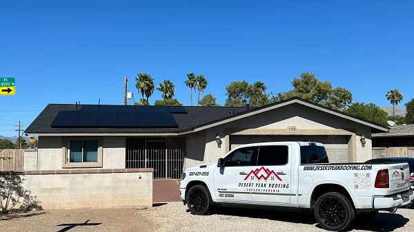 Slide of Desert Peak Roofing