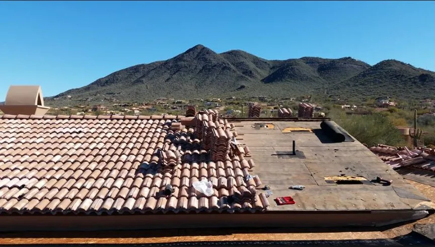 Slide of Desert Sands Contracting