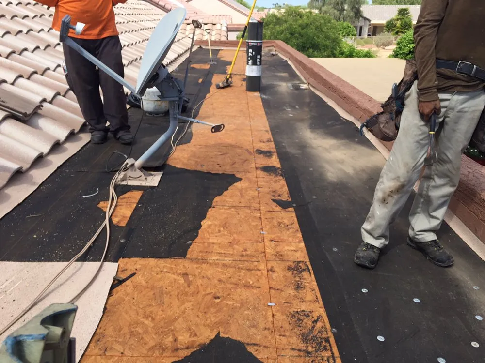 Slide of Desert Sands Contracting