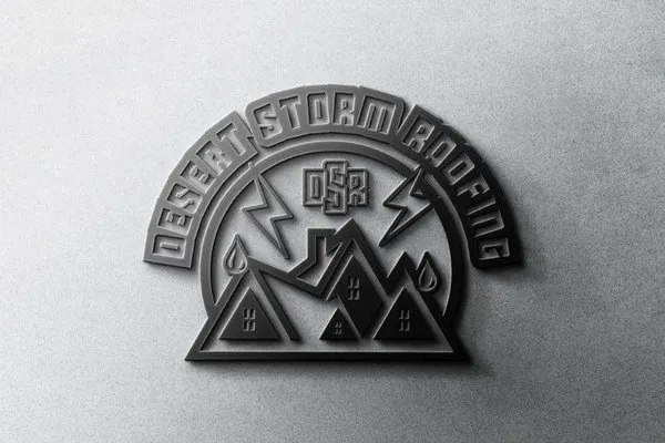 Desert Storm Roofing Logo