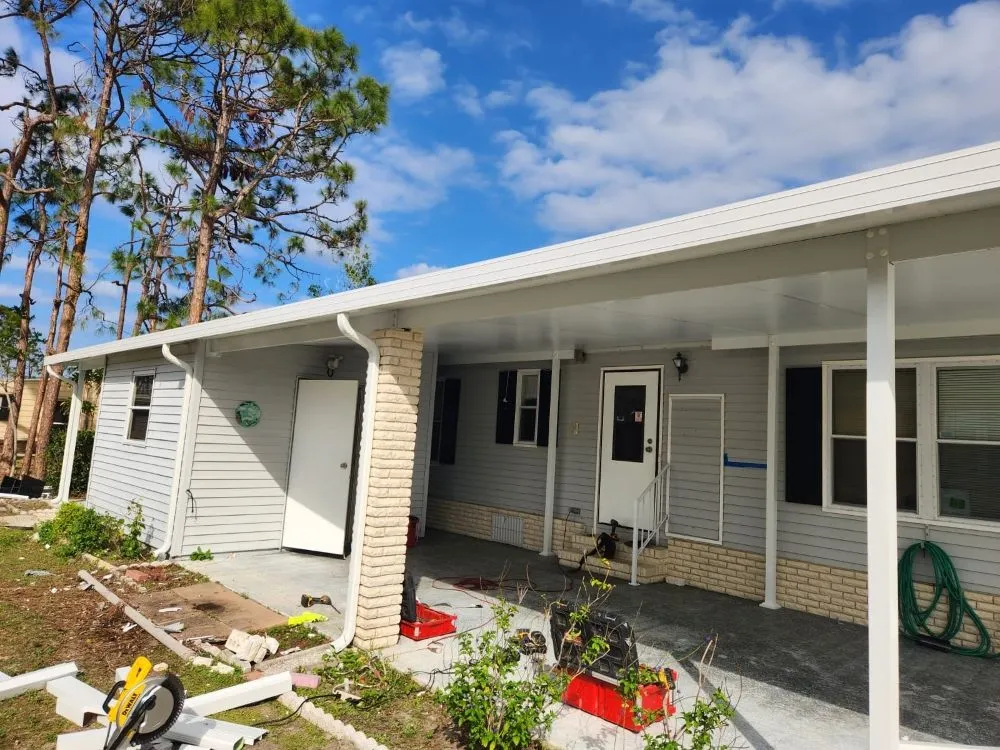 Slide of Design Aluminum Patio