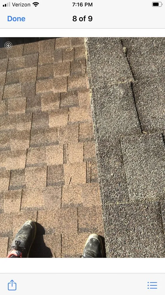 Slide of Detherage Roofing