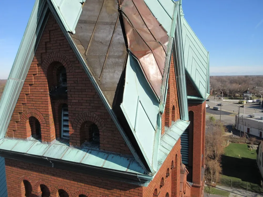 Slide of Detroit Steeplejack