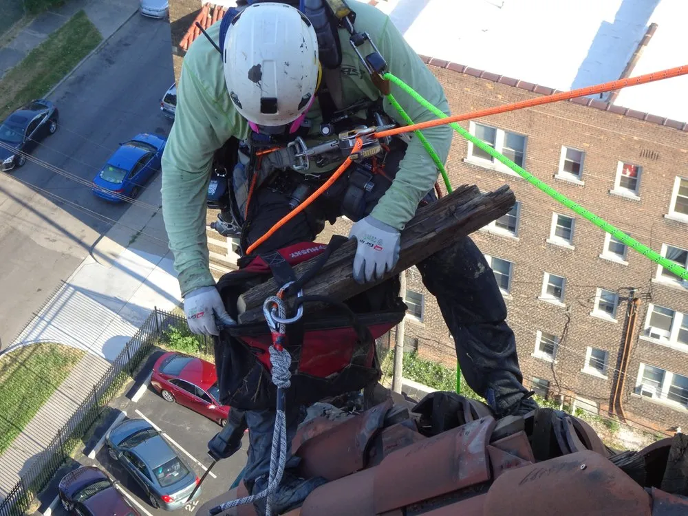 Slide of Detroit Steeplejack