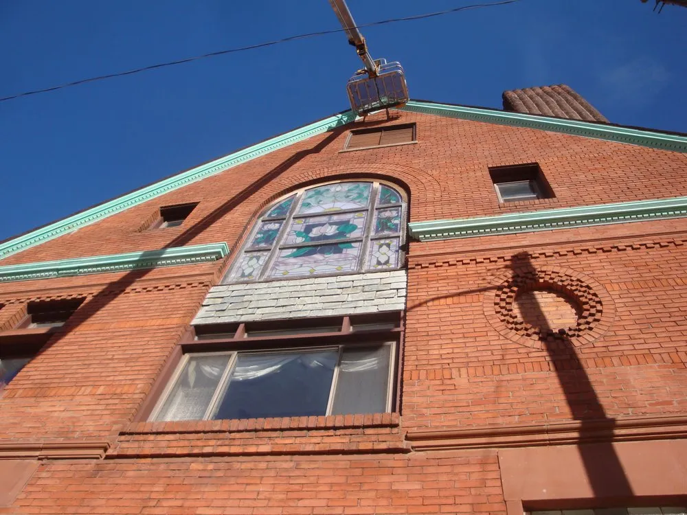 Slide of Detroit Steeplejack