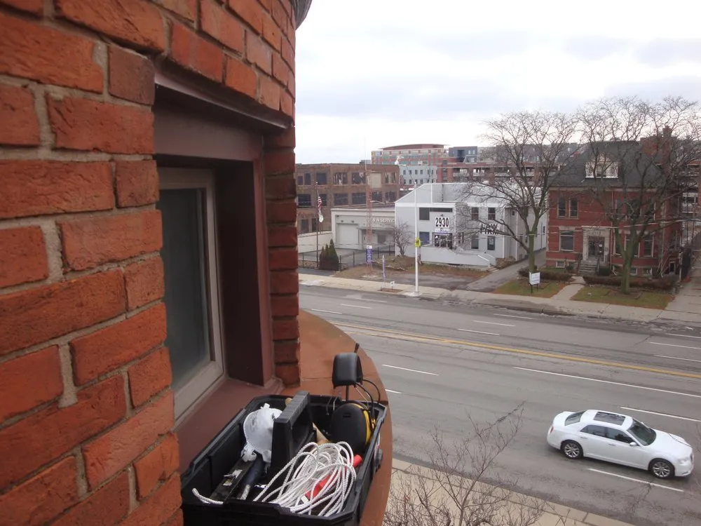 Slide of Detroit Steeplejack