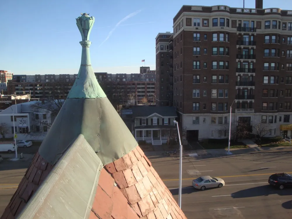 Slide of Detroit Steeplejack