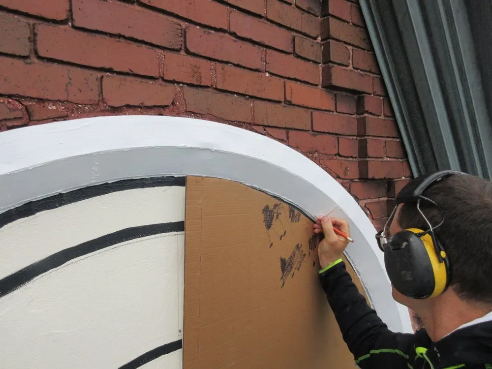 Slide of Detroit Steeplejack