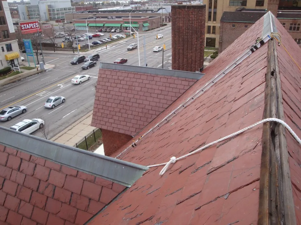 Slide of Detroit Steeplejack