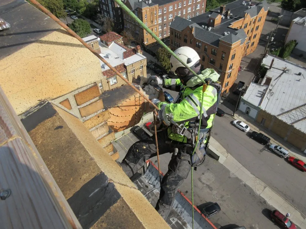 Slide of Detroit Steeplejack
