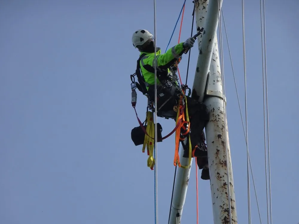 Slide of Detroit Steeplejack