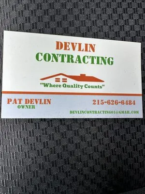 Devlin Contracting Logo