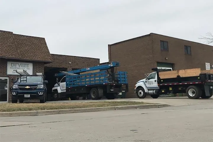 Slide of DeVries Roofing