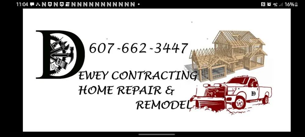 Slide of Dewey Contracting & Snow Removal