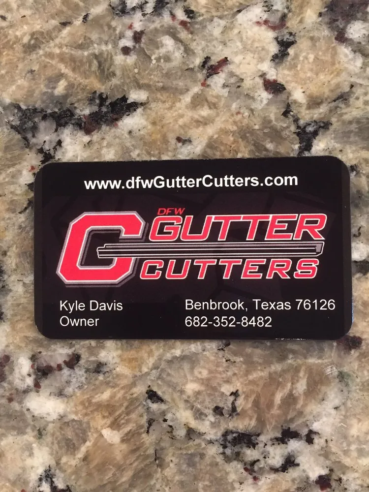 Slide of DFW Gutter Cutters