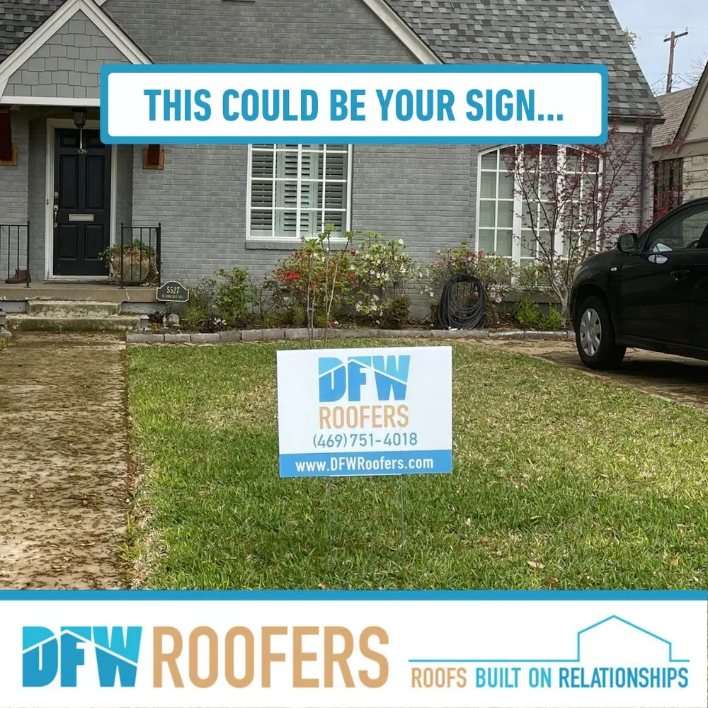 Slide of DFW Roofers