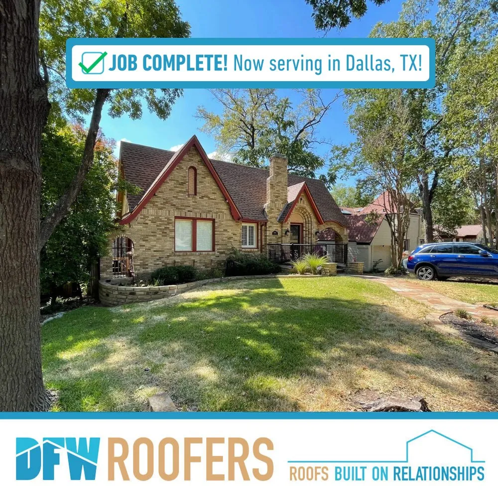 Slide of DFW Roofers