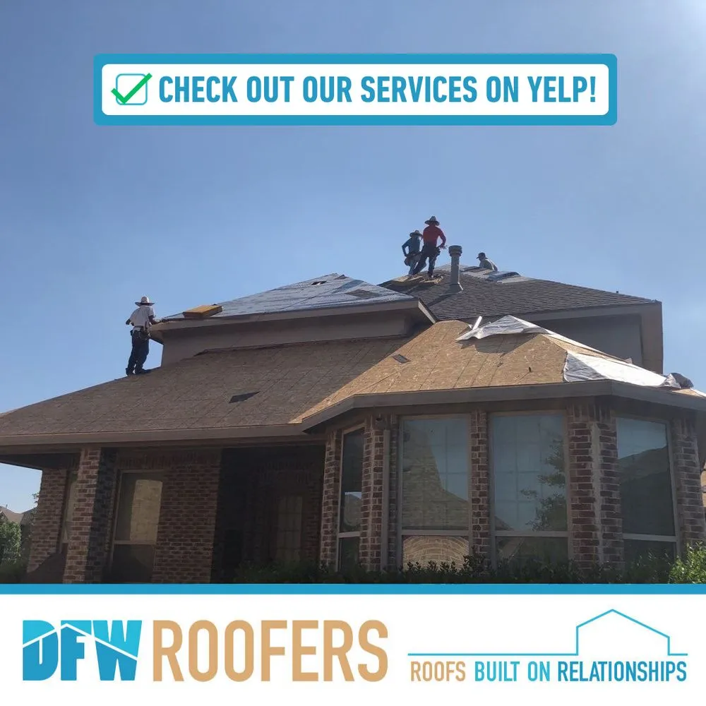 Slide of DFW Roofers