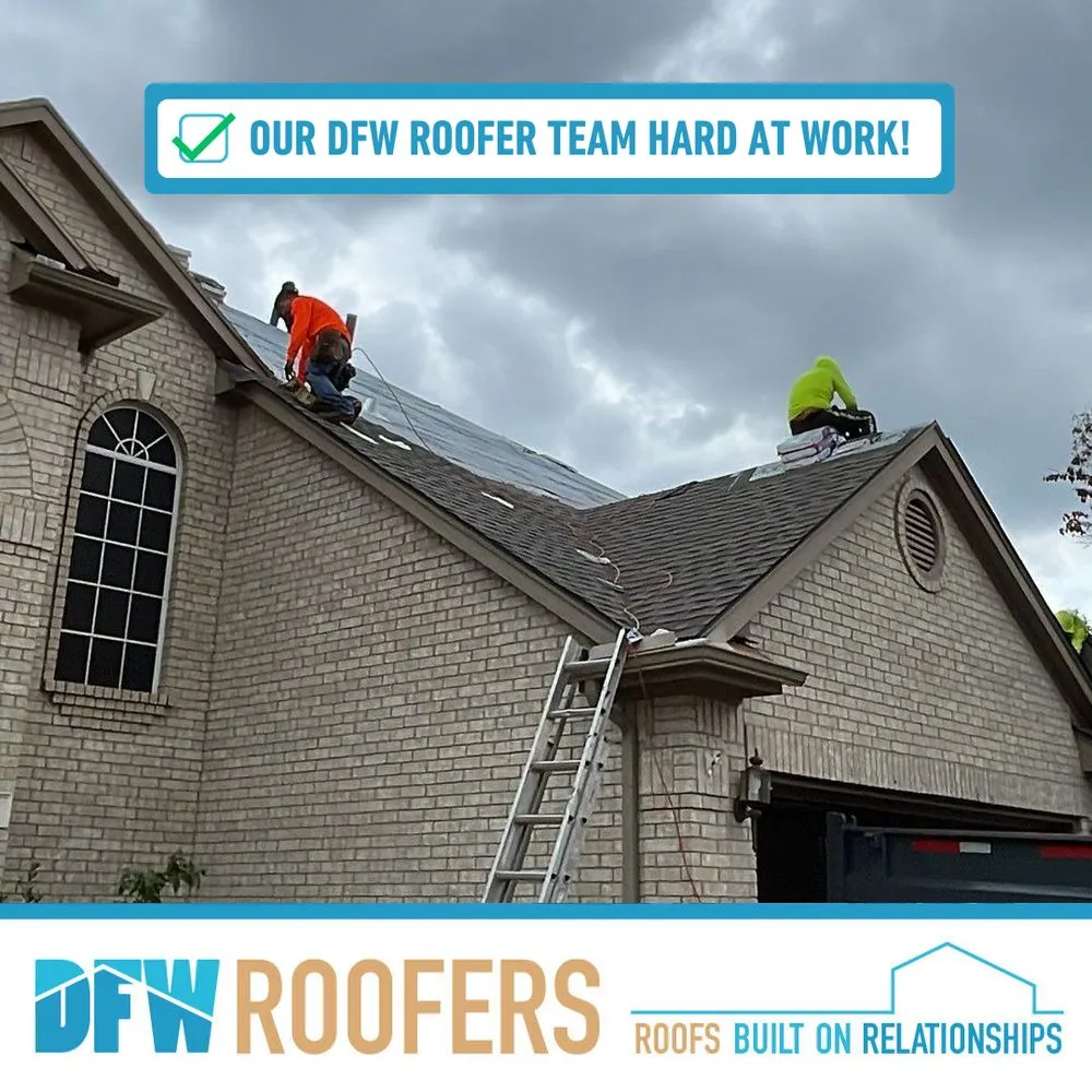 Slide of DFW Roofers
