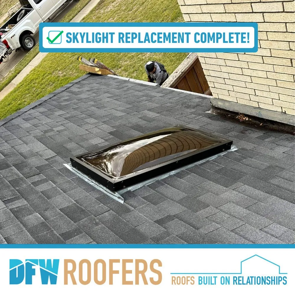 Slide of DFW Roofers