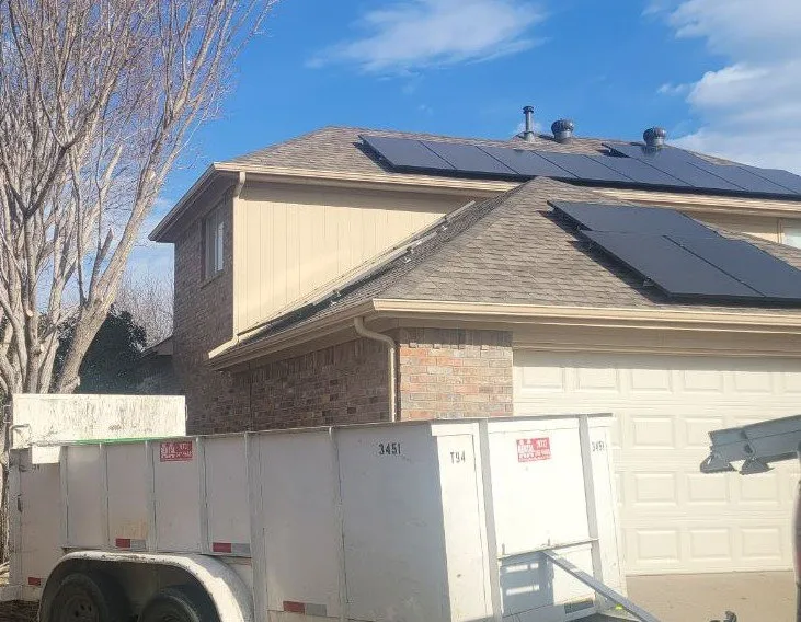 Slide of DFW Solar and Roofing