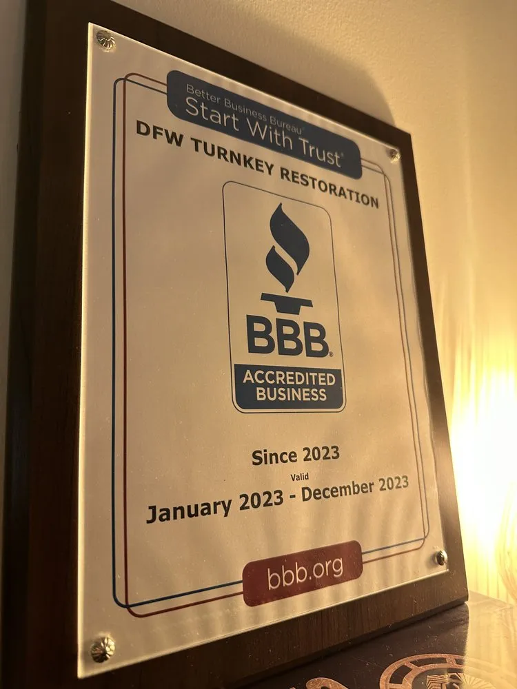 Slide of DFW Turnkey Restoration