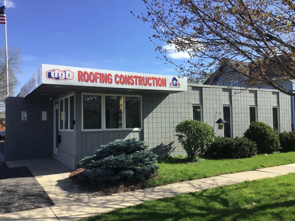 Slide of DGB Roofing Construction